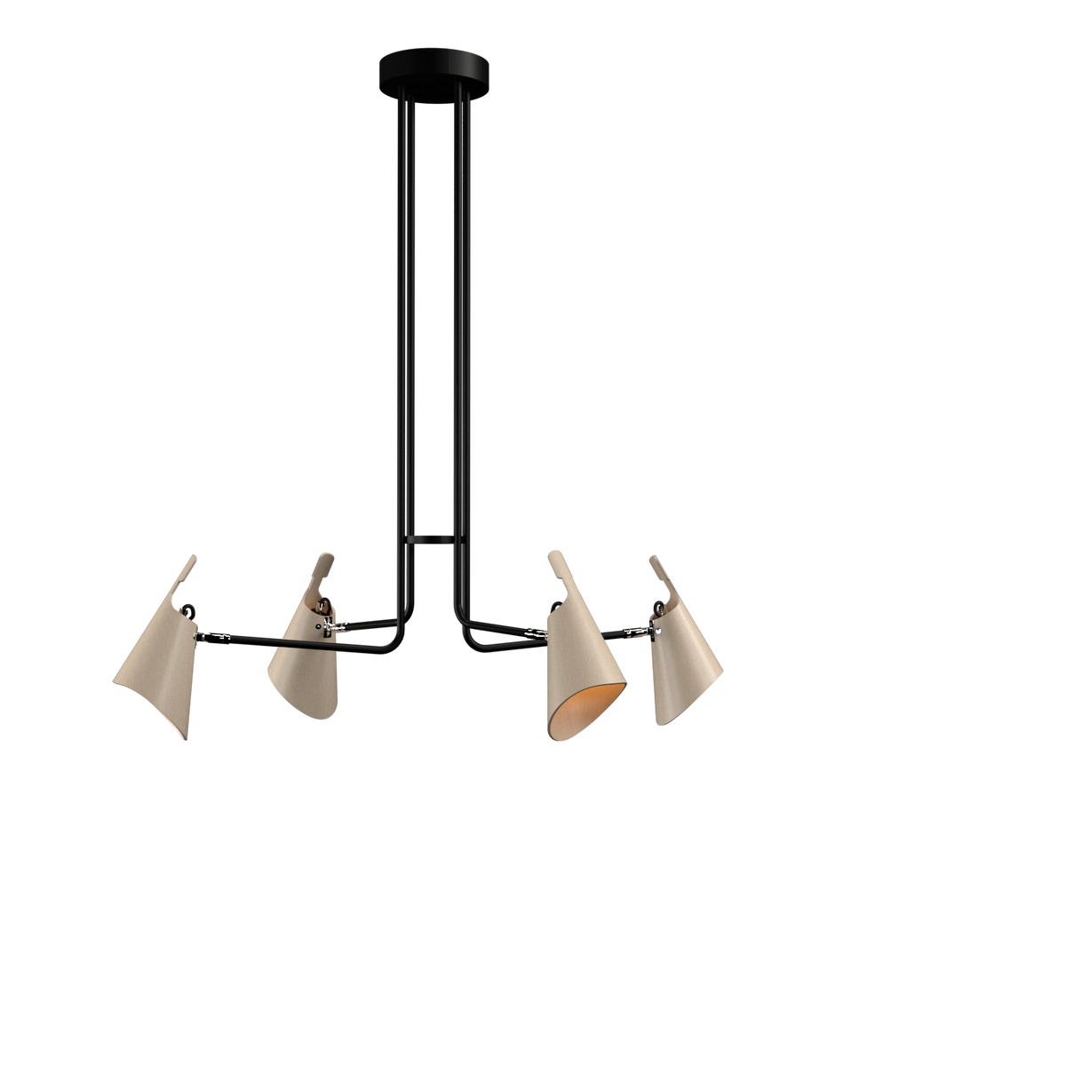 Accord Lighting 1446.48 Balance Accord Pendant in Organic Cappuccino