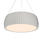 Accord Lighting 1112LED.47 Barrel Accord Suspension en blanc biologique