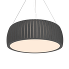 Accord Lighting 1112LED.50 Barrel Accord Suspension en gris bio