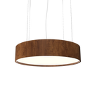 Accord Lighting 1038LED.06 Cylindrical Accord Pendant in Imbuia