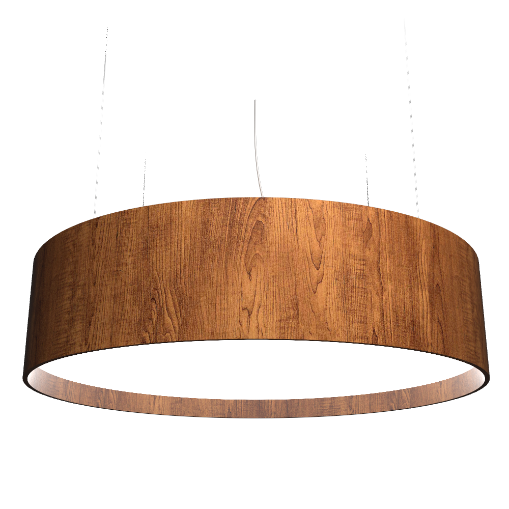 Accord Lighting 207LED.06 Cylindrical Accord Pendant in Imbuia
