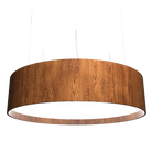 Accord Lighting 207LED.06 Cylindrical Accord Pendant in Imbuia