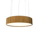 Accord Lighting 1038LED.09 Cylindrical Accord Pendant in Louro Freijo