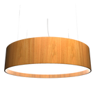 Accord Lighting 207LED.09 Cylindrical Accord Pendant in Louro Freijo