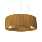 Accord Lighting 215LED.09 Cylindrical Accord Pendant in Louro Freijo