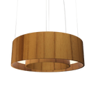 Accord Lighting 215LED.12 Cylindrical Accord Pendant in Teak
