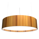 Accord Lighting 207LED.12 Cylindrical Accord Pendant in Teak