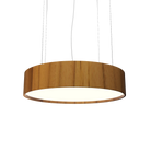 Accord Lighting 1038LED.12 Cylindrical Accord Pendant in Teak