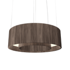 Accord Lighting 215LED.18 Cylindrical Accord Pendant in American Walnut