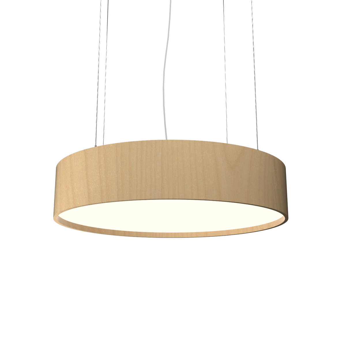 Accord Lighting 1038LED.34 Cylindrical Accord Pendant in Maple