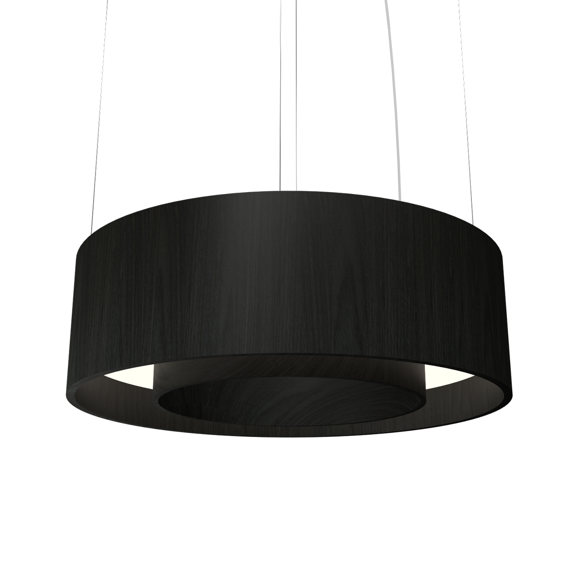 Accord Lighting 215LED.44 Cylindrical Accord Pendant in Charcoal