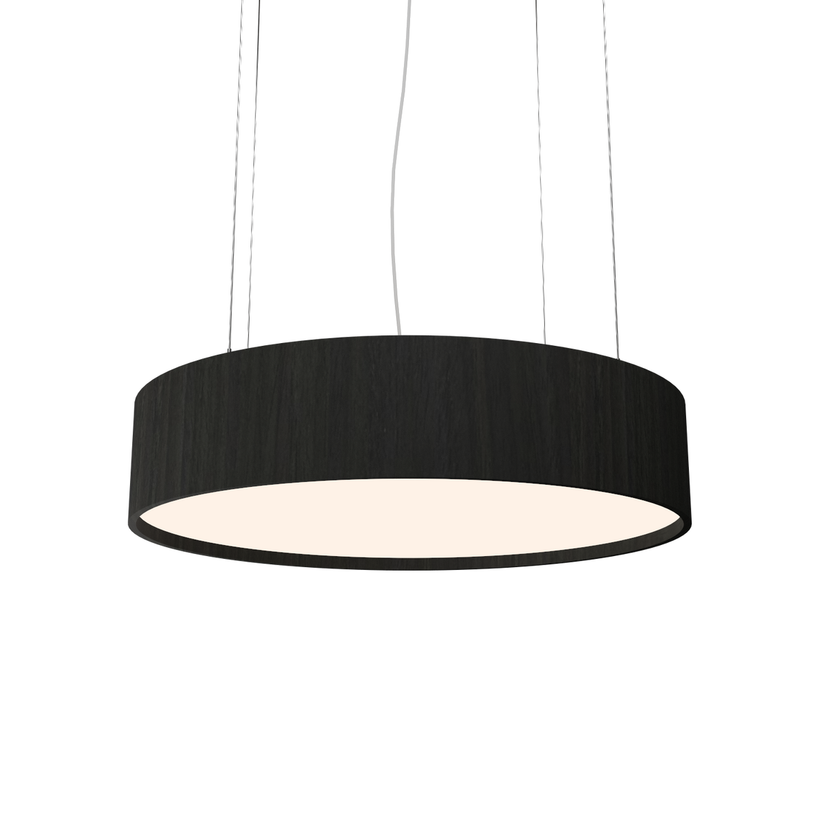 Accord Lighting 1038LED.44 Cylindrical Accord Pendant in Charcoal