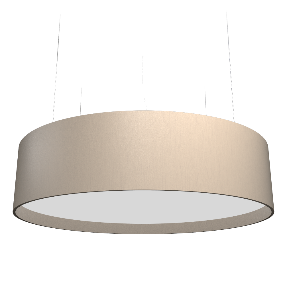 Accord Lighting 207LED.48 Cylindrical Accord Pendant in Organic Cappuccino