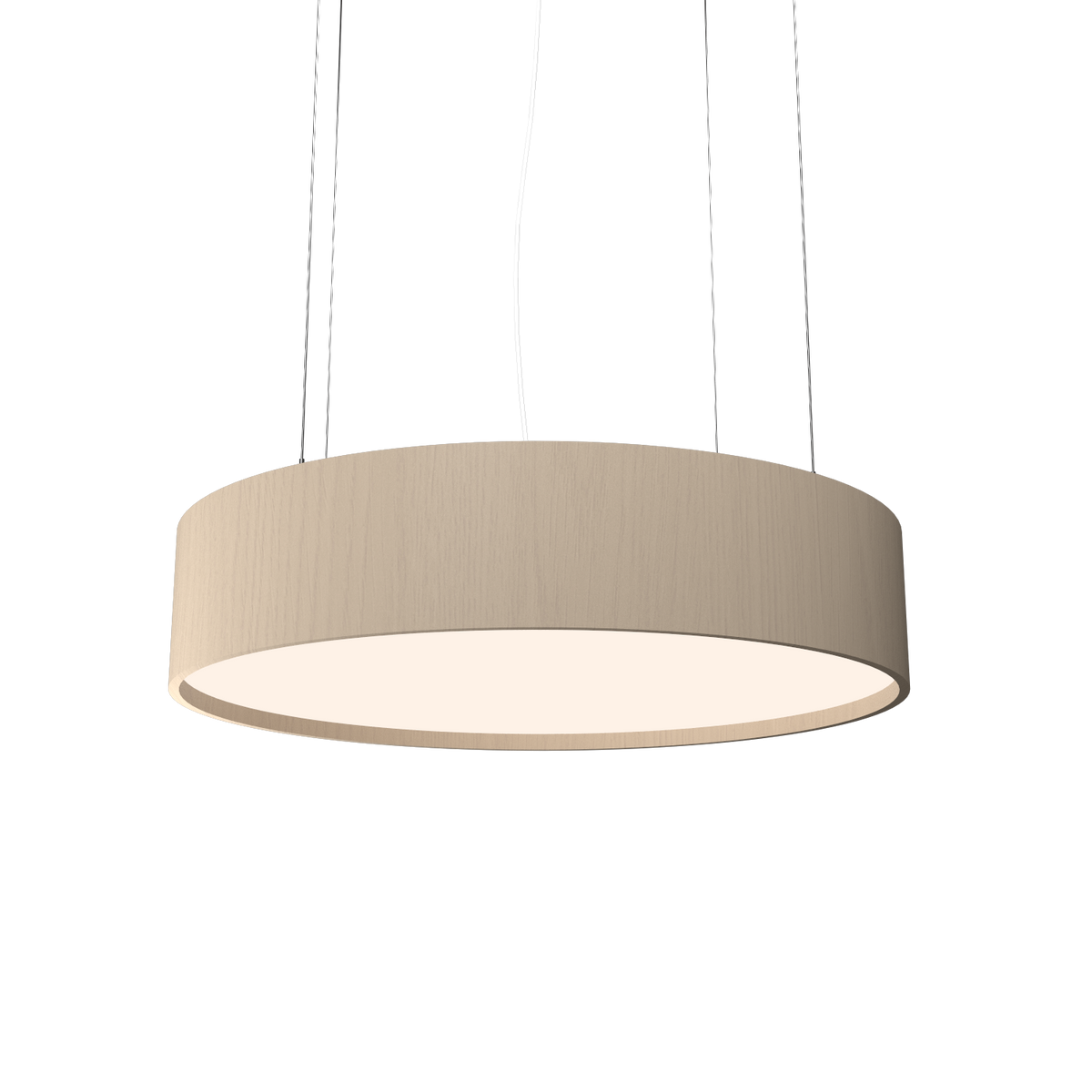 Accord Lighting 1038LED.48 Cylindrical Accord Pendant in Organic Cappuccino