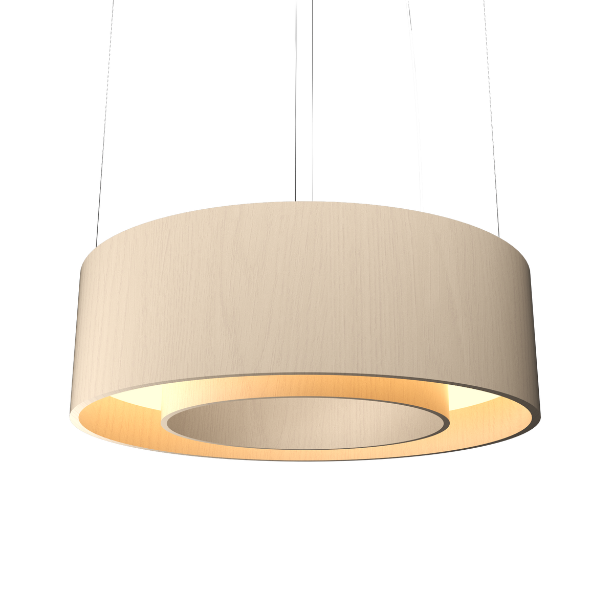 Accord Lighting 215LED.48 Cylindrical Accord Pendant in Organic Cappuccino