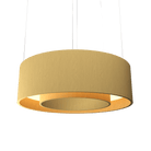 Accord Lighting 215LED.49 Cylindrical Accord Pendant in Organic Gold