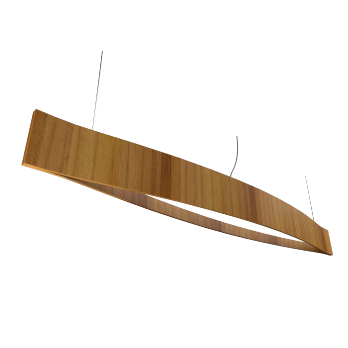 Accord Lighting 1279LED.12 Canoe Accord Suspension en teck