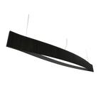Accord Lighting 1279LED.44 Canoe Accord Suspension au charbon