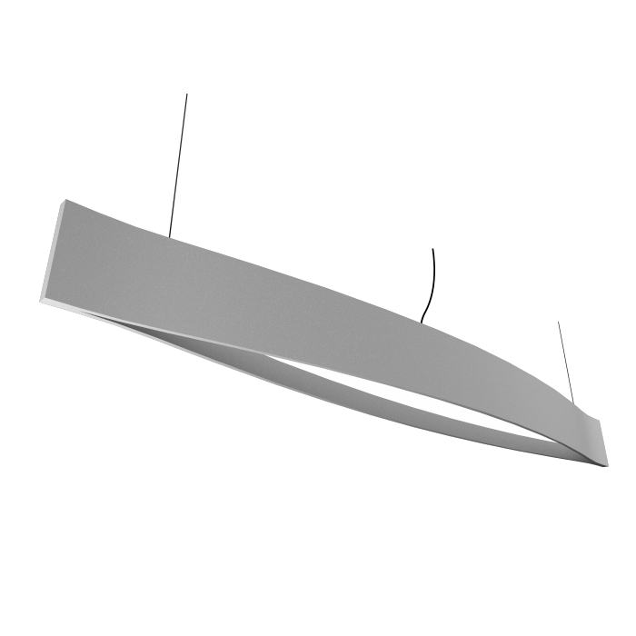 Accord Lighting 1279LED.47 Canoe Accord Suspension en blanc biologique