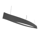 Accord Lighting 1279LED.50 Canoe Accord Suspension en gris organique