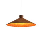 Accord Lighting 1475.06 Conical Accord Pendant in Imbuia
