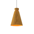 Accord Lighting 1473.09 Conical Accord Pendant in Louro Freijo