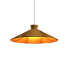 Accord Lighting 1475.12 Conical Accord Pendant in Teak
