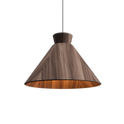 Accord Lighting 1474.18 Conical Accord Pendant in American Walnut