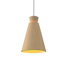 Accord Lighting 1473.34 Conical Accord Pendant in Maple