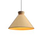 Accord Lighting 1474.34 Conical Accord Pendant in Maple