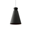 Accord Lighting 1473.44 Conical Accord Pendant in Charcoal