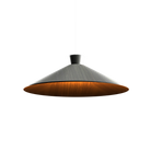Accord Lighting 1475.44 Conical Accord Pendant in Charcoal