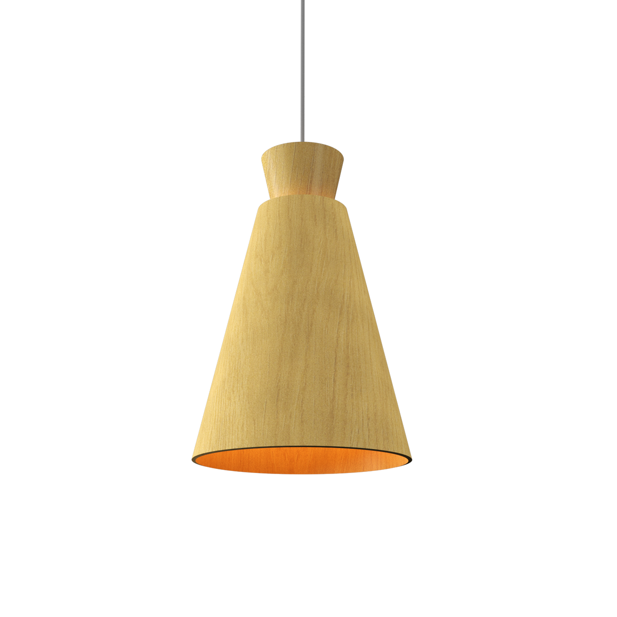 Accord Lighting 1473.49 Conical Accord Pendant in Organic Gold