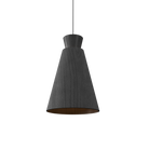 Accord Lighting 1473.50 Conical Accord Pendant in Organic Grey