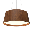 Accord Lighting 296LED.06 Conical Accord Pendant in Imbuia