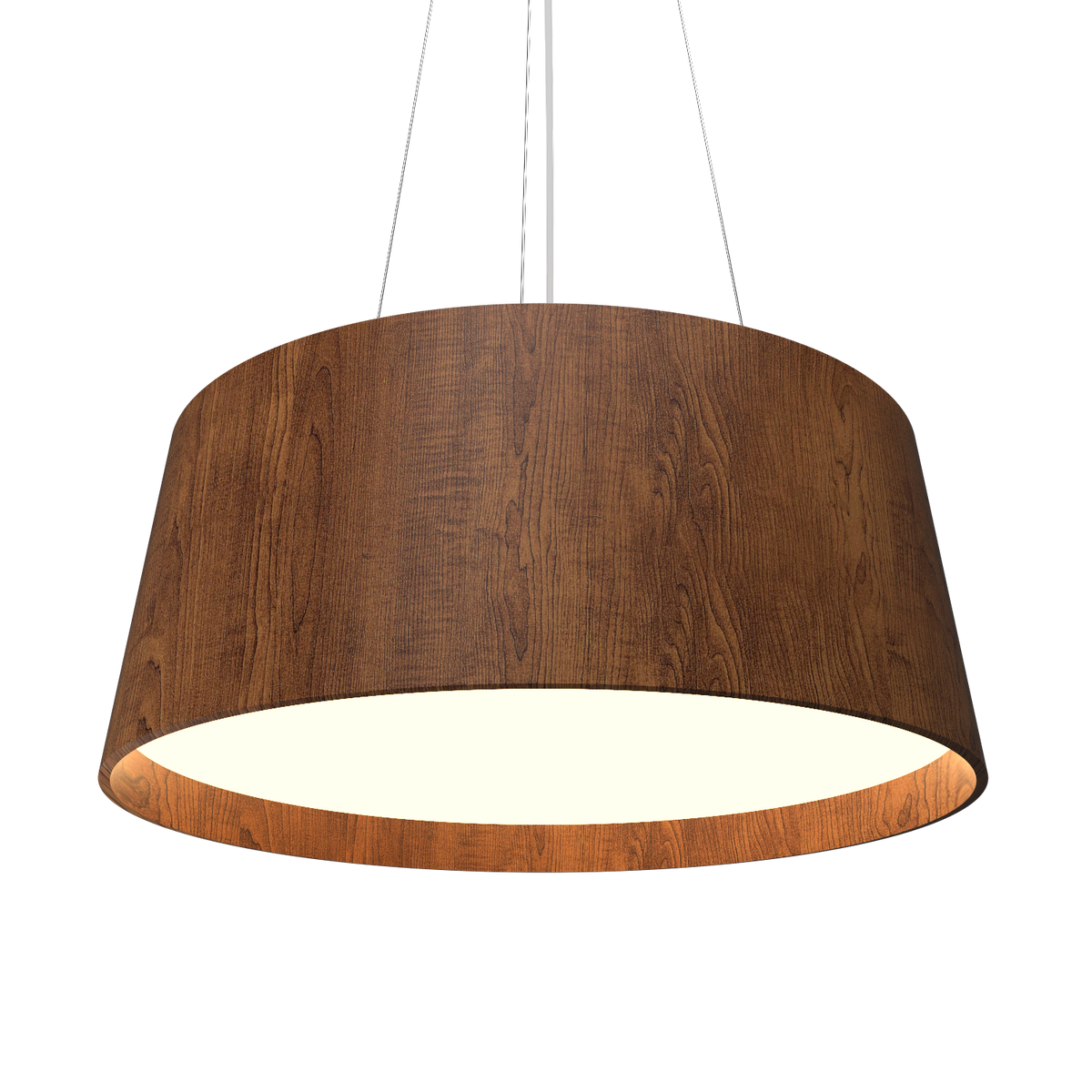 Accord Lighting 296LED.06 Conical Accord Pendant in Imbuia