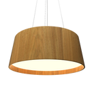 Accord Lighting 296LED.09 Conical Accord Pendant in Louro Freijo