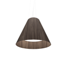 Accord Lighting 295LED.18 Conique Accord Suspension en noyer américain