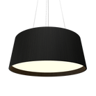Accord Lighting 296LED.44 Conical Accord Pendant in Charcoal