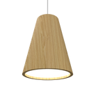 Accord Lighting 1130C.45 Conical Crystal Accord Pendant in Sand