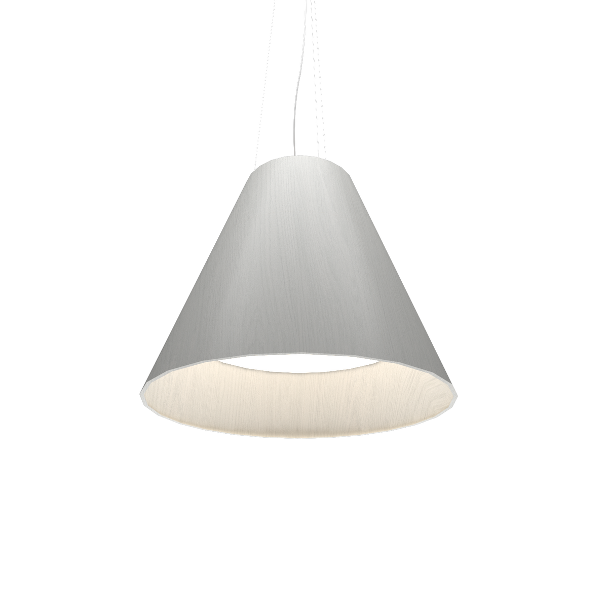 Accord Lighting 295LED.47 Conique Accord Suspension en blanc biologique