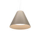 Accord Lighting 295LED.48 Conique Accord Suspension dans un cappuccino bio