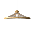 Accord Lighting 1532.09 Corda Accord Pendant in Louro Freijo