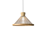 Accord Lighting 1531.09 Corda Accord Pendant in Louro Freijo