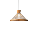 Accord Lighting 1531.12 Corda Accord Pendant in Teak