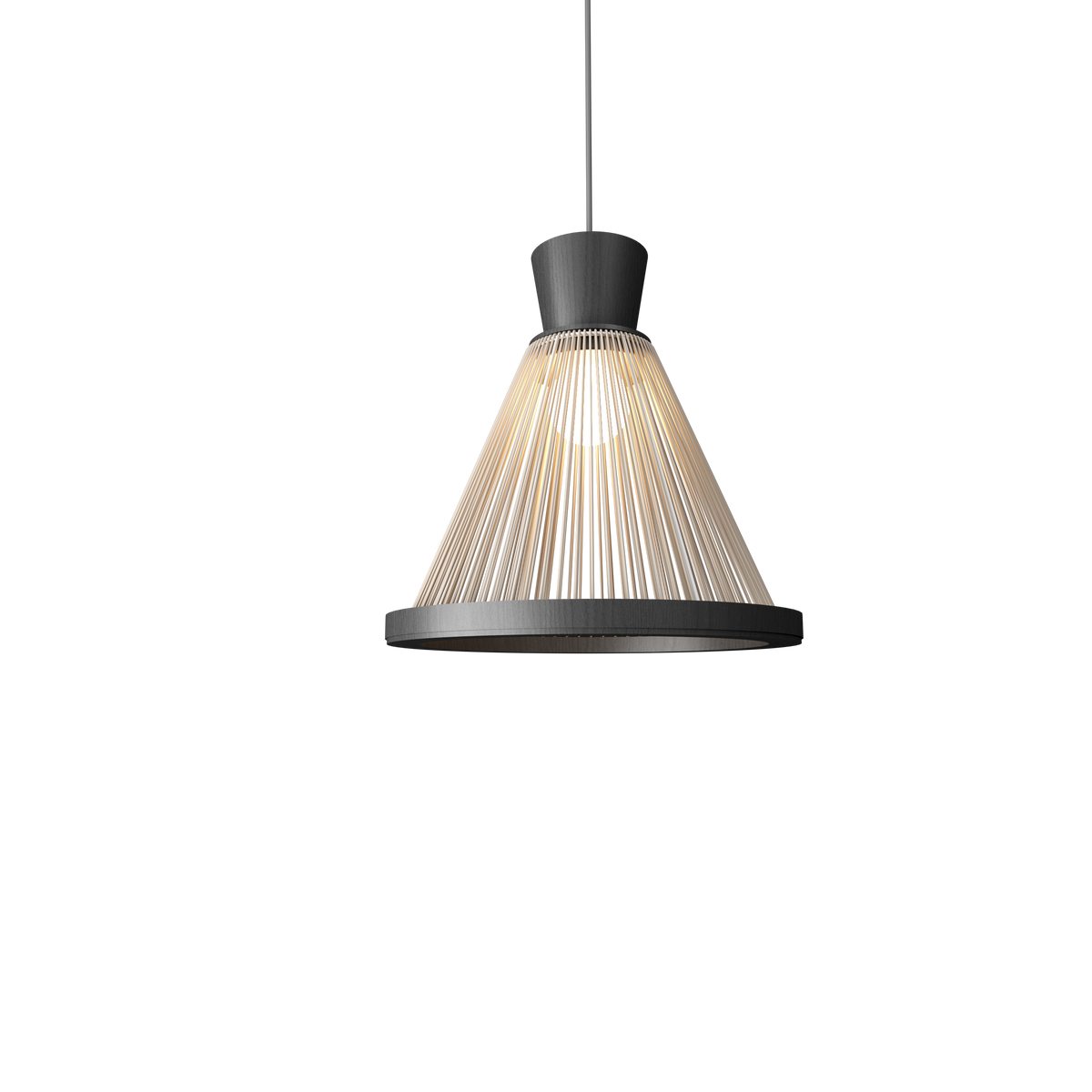 Accord Lighting 1530.50 Corda Accord Pendant in Organic Grey