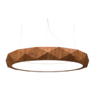 Accord Lighting 1357LED.06 Facet Accord Pendant in Imbuia