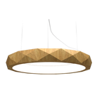 Accord Lighting 1357LED.09 Facet Accord Pendant in Louro Freijo