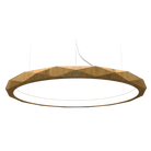 Accord Lighting 1354LED.09 Facet Accord Pendant in Louro Freijo