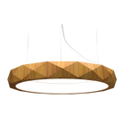 Accord Lighting 1357LED.12 Facet Accord Pendant in Teak